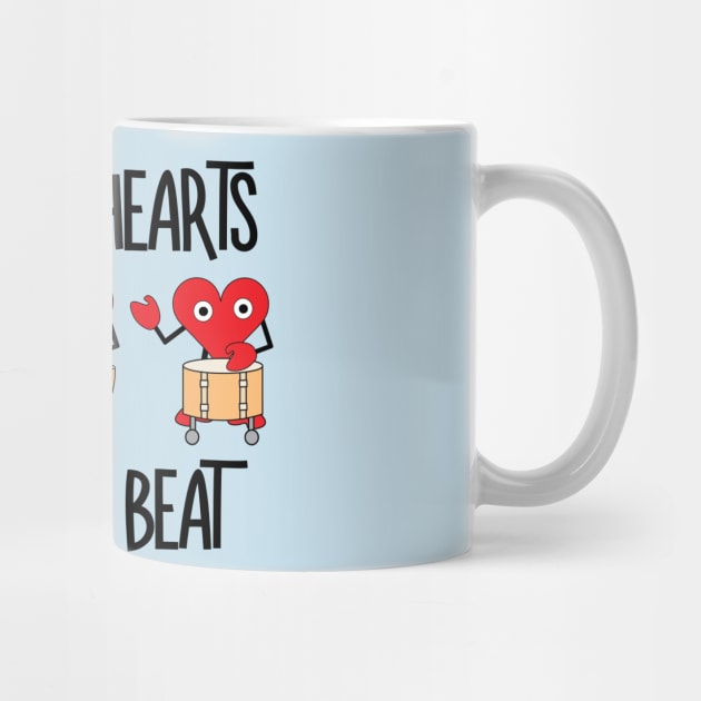 Healthy Hearts Keep the Beat by Barthol Graphics